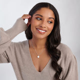 Joma Jewellery Birthstone Necklace April - Gifteasy Online