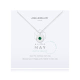 Joma Jewellery Birthstone Necklace May - Gifteasy Online