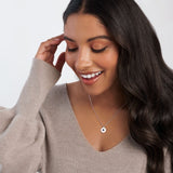 Joma Jewellery Birthstone Necklace September - Gifteasy Online