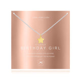 Joma Jewellery A little Birthday Girl Necklace - Gifteasy Online