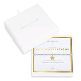 Joma Jewellery Beautifully Boxed A Little Congratulations Bracelet - Gifteasy Online