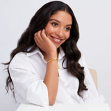 Joma Jewellery   Bracelet Bar Twist Bangle Gold - Gifteasy Online