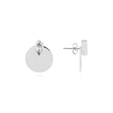 Joma Jewellery  Statement Earrings Stardust Loop Earrings Silver - Gifteasy Online