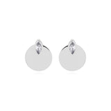 Joma Jewellery  Statement Earrings Stardust Loop Earrings Silver - Gifteasy Online