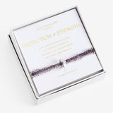 Joma Jewellery Wellness Stones Amethyst Bracelet - Gifteasy Online