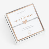 Joma Jewellery Beautifully Boxed A little Happy 30th Birthday Bracelet - Gifteasy Online