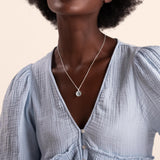 Joma Jewellery Sweet Sentiment Lockets be Happy Be Bright Be You Necklace - Gifteasy Online