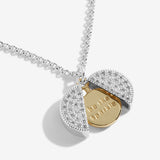 Joma Jewellery Sweet Sentiment Lockets Be The Sparkle Necklace - Gifteasy Online