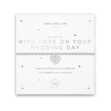 A Little  'With Love On Your Wedding Day' Bracelet By Joma Jewellery - Gifteasy Online