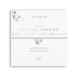 A Little 'Robins Appear When Loved Ones Are Near' Bracelet By Joma Jewellery - Gifteasy Online