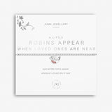 A Little 'Robins Appear When Loved Ones Are Near' Bracelet By Joma Jewellery - Gifteasy Online