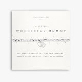 Facetted A Little  'Wonderful Mummy'  Bracelet By Joma Jewellery - Gifteasy Online