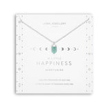 Affirmation Crystal A Little Happiness Necklace By Joma Jewellery - Gifteasy Online
