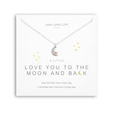 A Little 'Love You To The Moon And Back' Necklace  Necklace By Joma Jewellery - Gifteasy Online