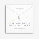 A Little 'Love You To The Moon And Back' Necklace  Necklace By Joma Jewellery - Gifteasy Online