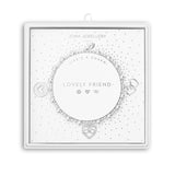 Joma Jewellery Life's A Charm Bracelet 'Lovely Friend' - Gifteasy Online