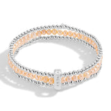 Joma Jewellery Wellness Stones 'Happiness' Pink Pearl Bracelet - Gifteasy Online