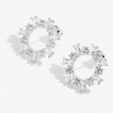 Statement Studs Sunburst Crystal Earrings.   by Joma Jewellery - Gifteasy Online