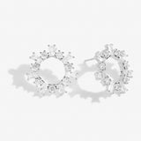 Statement Studs Sunburst Crystal Earrings.   by Joma Jewellery - Gifteasy Online