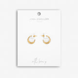 Statement Studs Hoop Earrings  by Joma Jewellery - Gifteasy Online