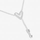 Joma Jewellery  Lyra Lariats Heart Necklace - Gifteasy Online