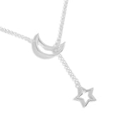 Joma Jewellery  Lyra Moon Lariats Necklace - Gifteasy Online