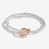 Joma Jewellery Lila Lustre Heart Bracelet. - Gifteasy Online