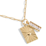 Joma Jewellery Nova Heart Cluster Necklace - Gifteasy Online