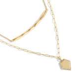 Joma Jewellery Nova Layer Gold Necklace - Gifteasy Online