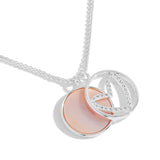 Joma Jewellery Mother Of Pearl Heart Necklace - Gifteasy Online