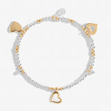 Joma Jewellery  Life's A Charm collection, 'Heart Of Gold' Bracelet - Gifteasy Online