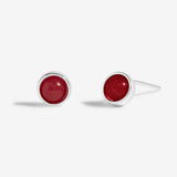 January Birthstone Boxed Earrings  by Joma Jewellery