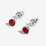 January Birthstone Boxed Earrings  by Joma Jewellery