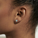 March Birthstone Boxed Earrings  by Joma Jewellery
