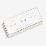Celebration Earring Set 'Marvellous Mum'  by Joma Jewellery