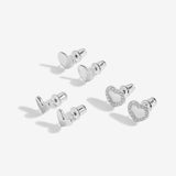 Celebration Earring Set 'Live Laugh Love'  by Joma Jewellery
