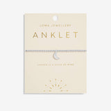 Joma Jewellery Silver Moon Anklet