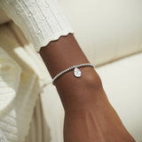 Joma jewellery A Little Birthflower August Poppy Bracelet
