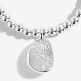 Joma jewellery A Little Birthflower September Aster Bracelet