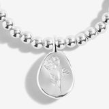 Joma jewellery A Little Birthflower October Cosmos Bracelet