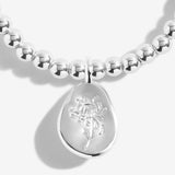 Joma jewellery A Little Birthflower November Chrysanthemum Bracelet