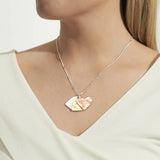 Affirmation Discs 'Love' Necklace By Joma Jewellery