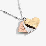 Affirmation Discs 'Love' Necklace By Joma Jewellery