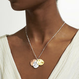 Affirmation Discs 'Friendship' Necklace By Joma Jewellery