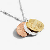 Affirmation Discs 'Love Bracelet By Joma Jewellery