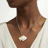 Affirmation Discs 'Positivity' Necklace By Joma Jewellery
