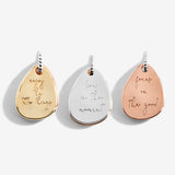 Affirmation Discs 'Mindfullness' Bracelet By Joma Jewellery