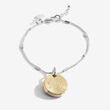 Affirmation Discs 'Friendship' Bracelet By Joma Jewellery