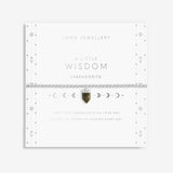 Affirmation Crystal A Little 'Wisdom'  Bracelet By Joma Jewellery
