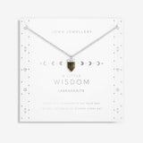 Affirmation Crystal A Little 'Wisdom' Necklace By Joma Jewellery